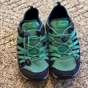Chaco Kids' Teal and Black Sneakers